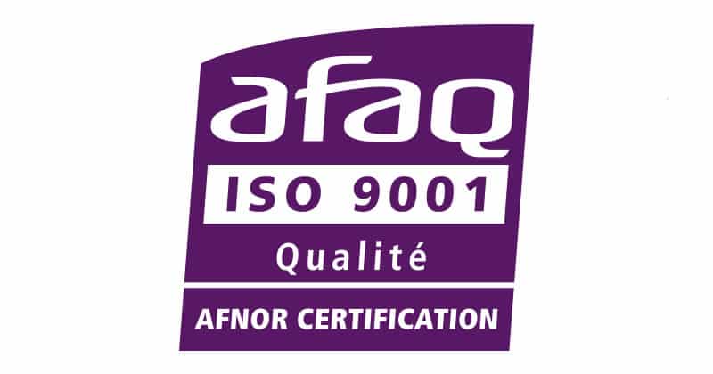 Certification ISO 9001