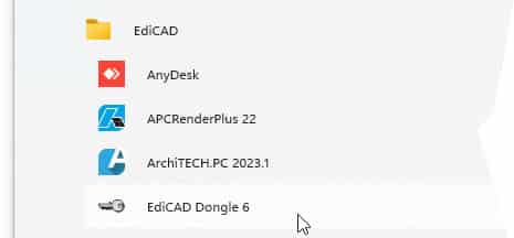 EdiCAD > Dongle 6