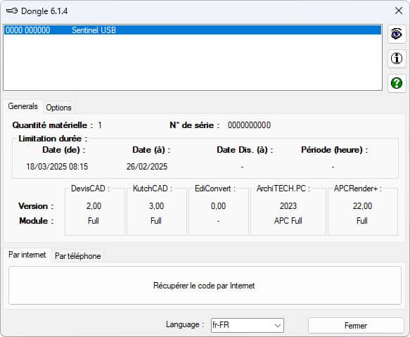 EdiCAD Dongle 6